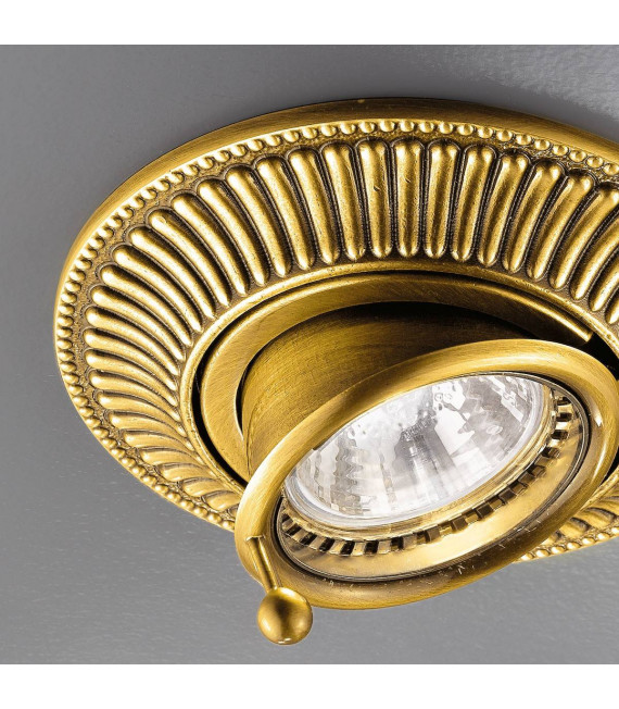 Spot classico MILORD oro francese 1 lampadina