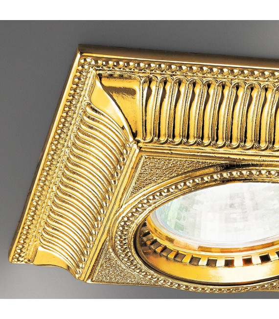 Klassischer Spot MILORD 24 Karat Gold 1 Glühbirne