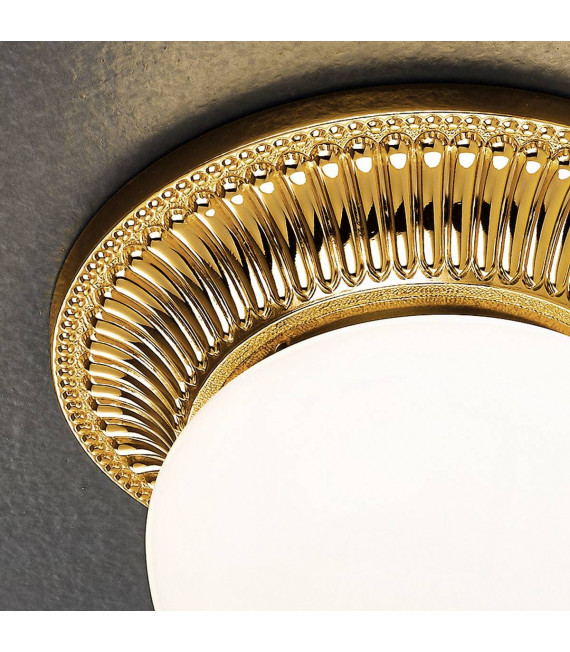 Plafoniera classica MILORD oro francese 1 lampadina