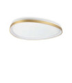 Plafonnier LED Gemini Métal,Plastique Laiton