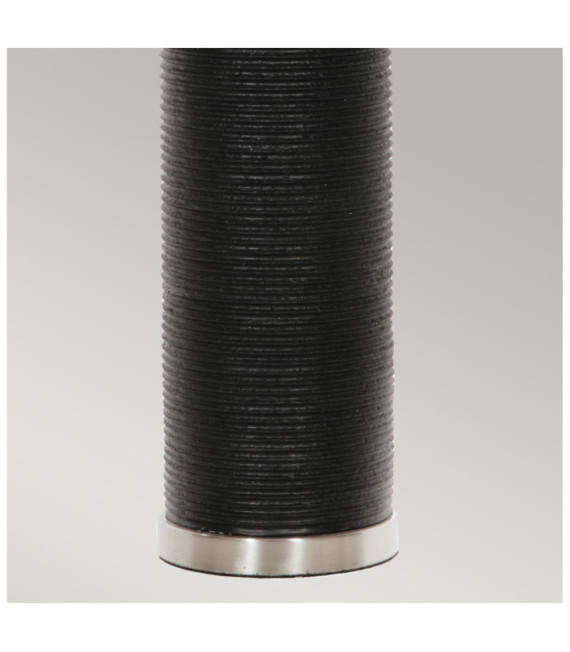Ripple Porzellan Tischlampe Schwarz