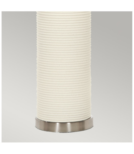 Ripple Porcelain Table Lamp White