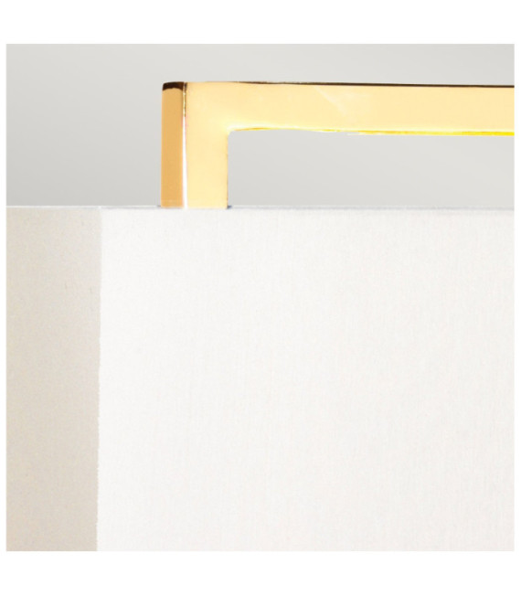 Cross Table Lamp Steel Polished Gold