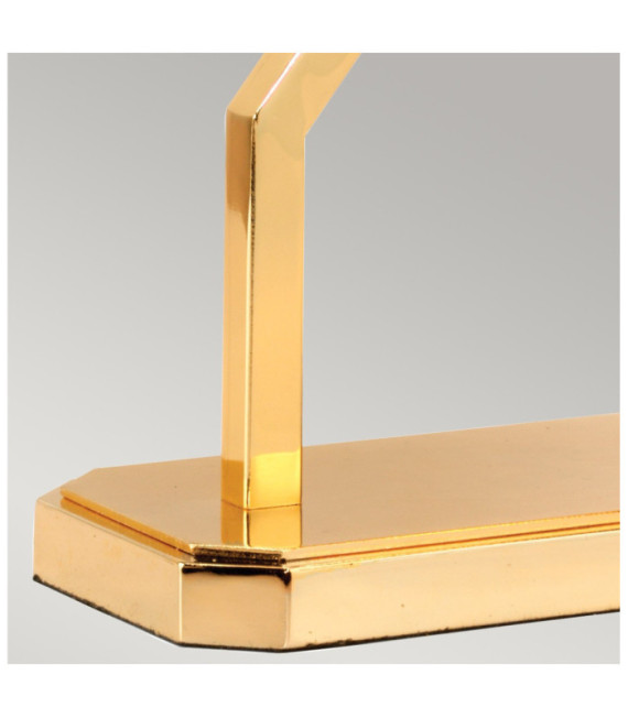Lámpara de Mesa Cross Acero Oro Pulido