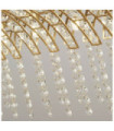 Suspension Gemma Acier doux,verre Laiton