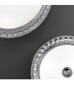 Plafonnier classique MILADY chrome 4 ampoules