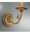 Applique murale classique PISANI or Français 1 ampoule