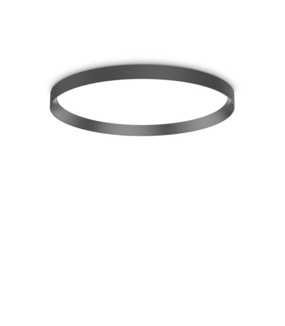 LED-Deckenleuchte FLY Metall, Kunststoff, Aluminium Mattschwarz