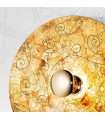 Applique murale design LUNA Or 24 Carats 1 ampoule