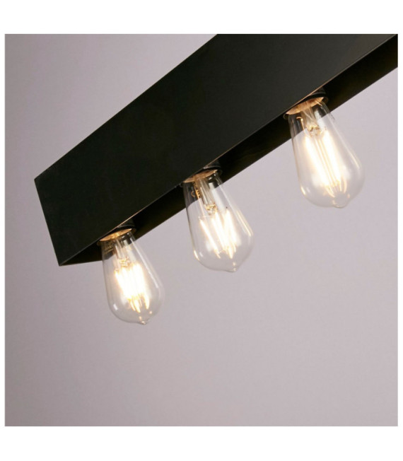 Suspension Piano Acier doux Noir