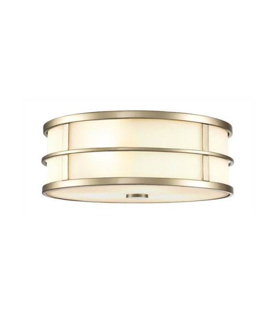 Ceiling light Fusion Opal Glass, Steel, Painted natural brass