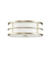 Ceiling light Fusion Opal Glass, Steel, Painted natural brass