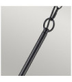 Suspension Capitol Acier Noir