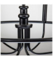 Capitol Suspension Black Steel