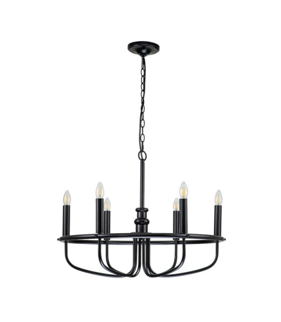 Capitol Suspension Black Steel