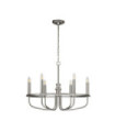 Capitol Pendant Lamp Brushed Nickel Steel
