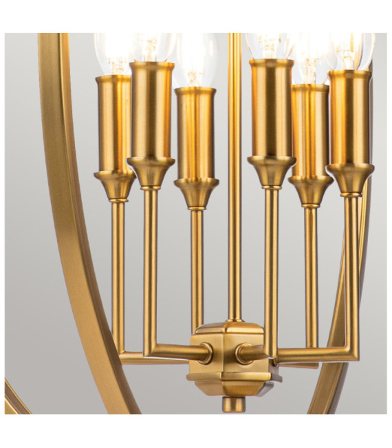 Feiss Suspension Steel Burnished Brass