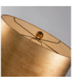 Jackson Parchment Table Lamp, Steel, Resin Aged Silver