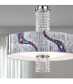 Suspension design EMOZIONE chrome 6 ampoules