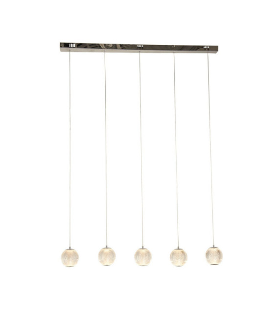 Suspension Allure Acier doux,acrylique Chrome