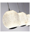 Suspension Allure Acier doux,acrylique Chrome