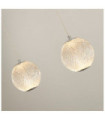 Allure pendant light Mild steel, acrylic Chrome