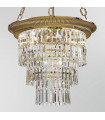 MILORD CRYSTAL Chandelier 4 lights - 3