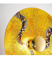 Applique murale design LUNA Or 24 Carats 1 ampoule
