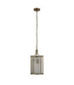 Suspension Victoria Acier doux Clair, laiton antique