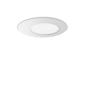 Iride Ceiling Light Metal, White Plastic