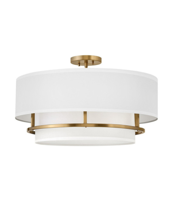 Graham Ceiling Light Steel Lacquered Brass