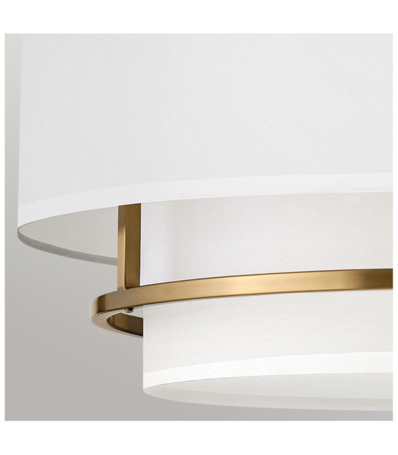 Graham Ceiling Light Steel Lacquered Brass