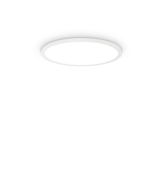 Plafoniera LED FLY Metallo, plastica, alluminio Bianco Opaco