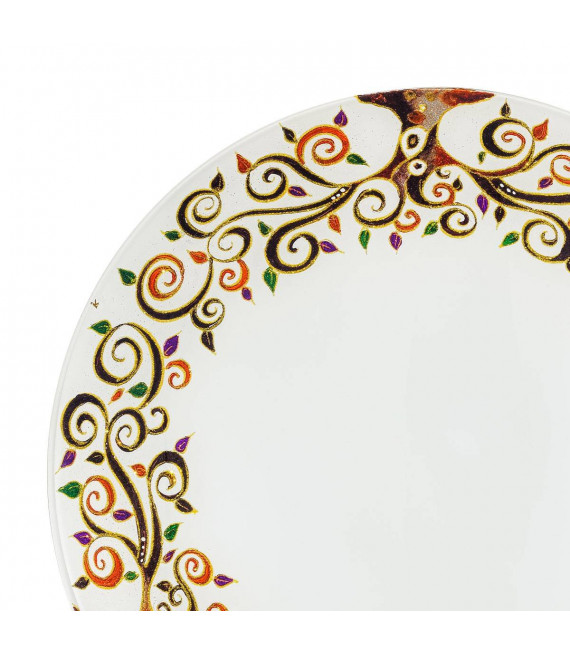 Plafón de diseño SERENA Gold 24 quilates 4 bombillas