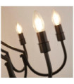 Lodge pendant light Mild steel Black