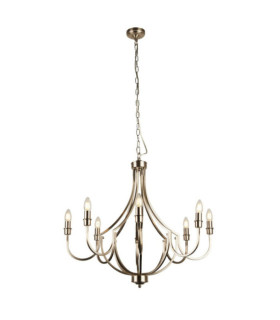 Suspension Lodge Acier doux Argent satiné