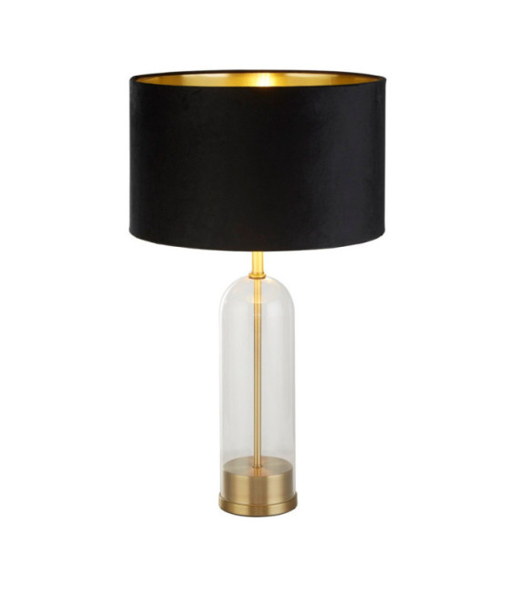 Lampe de table Oxford Acier doux,verre Laiton