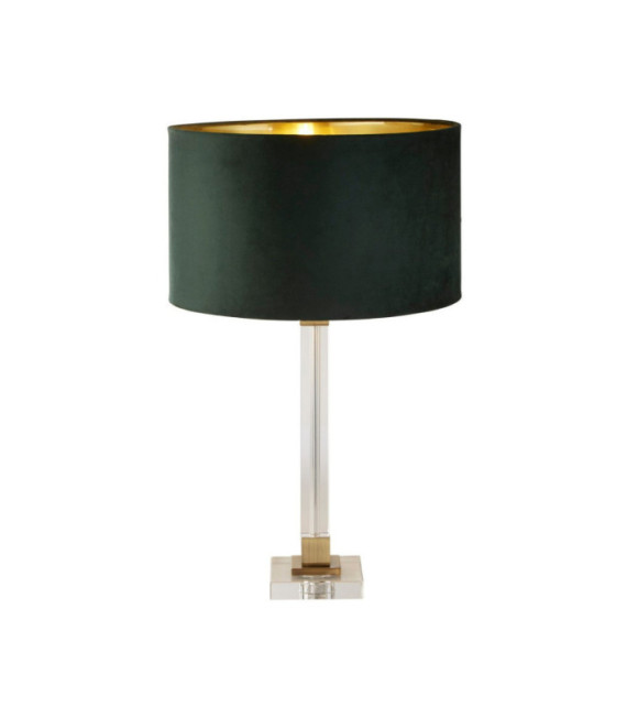 Lampe de table Scarborough Acier doux,cristal Laiton