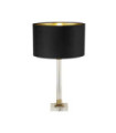 Lampe de table Scarborough Acier doux,cristal Laiton