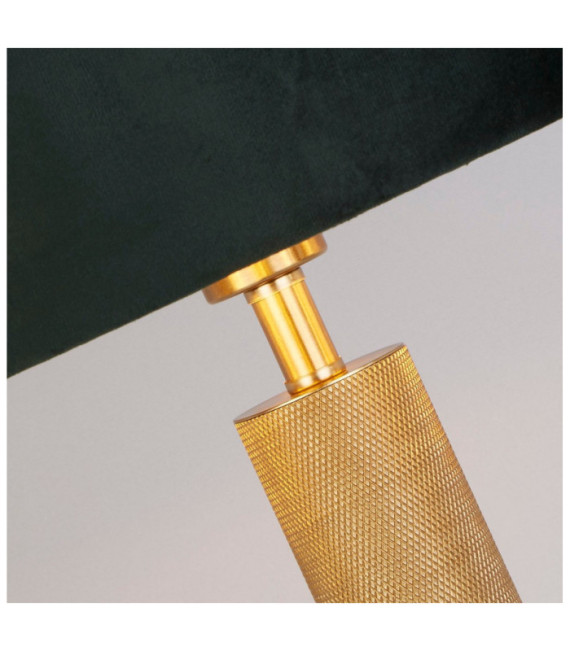 Lampe de table London Acier doux,tissu Laiton