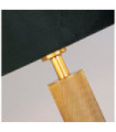 Lampe de table London Acier doux,tissu Laiton