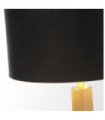 Lampe de table London Acier doux,tissu Laiton