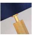 Lampe de table London Acier doux,tissu Laiton