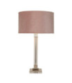 Lampe de table Scarborough Acier doux,cristal Laiton
