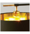 Balance table lamp Black steel shade
