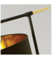 Balance table lamp Black steel shade