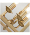 Kichler pendant light Steel Painted natural brass