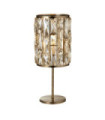 Lampe de table Bijou Acier doux,verre Laiton Antique