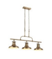 Dallas Pendant Light Mild Steel Antique Brass
