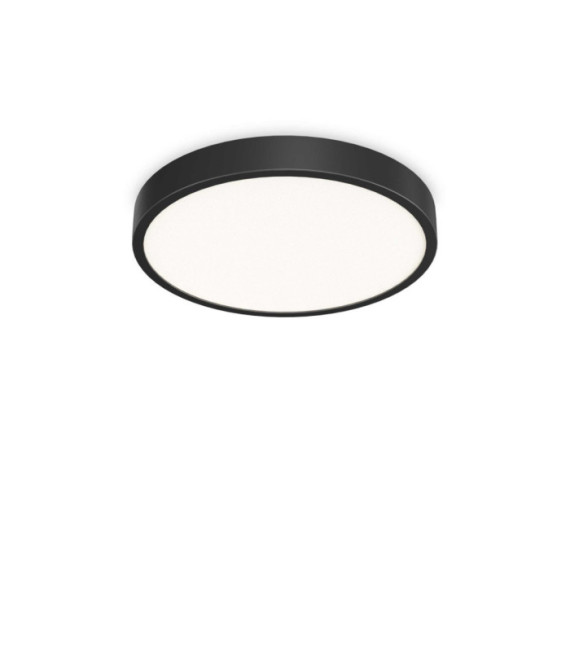 Ray LED Ceiling Light Black Plastic